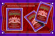 Wild Skullen - Slab Carnival Font, a Slab Serif Font by Brightone (Thumbnail 8 of 10)