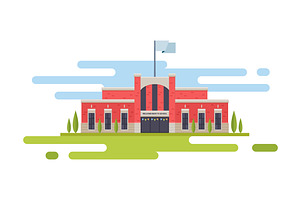 Back to school vector illustration