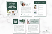 eBook Template for Canva | Green, a Magazine Template by Thirty One Palms Studio (Thumbnail 6 of 11)