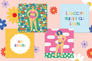 Women Body Positive Illustrations, a Healthcare Illustration by Katerina Osa (Thumbnail 7 of 13)