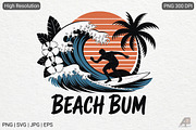 Summer Surfing Sublimation Bundle, a Photo by Actual Pixel (Thumbnail 4 of 13)