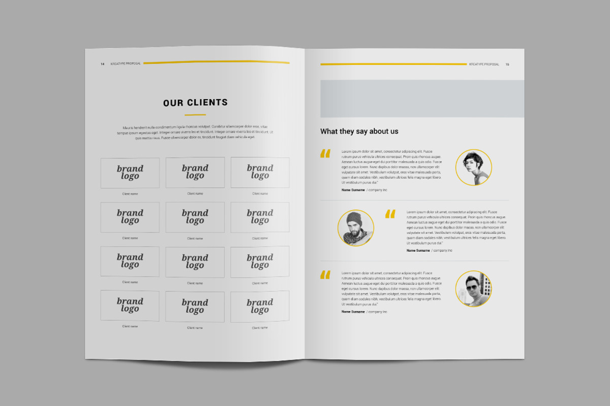 Kreatype Proposal, a Brochure Template by Kreatype Studio (Photo 12 of 19)