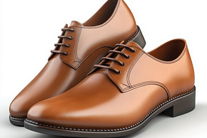 Elegant Brown Leather Oxford Shoes M, a Beauty & Fashion Photo by Pixeness Studio