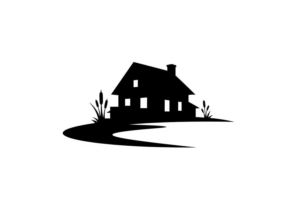 50 Flooded Home Silhouette Bundle, an Illustration by Designs_River (Photo 10 of 51)