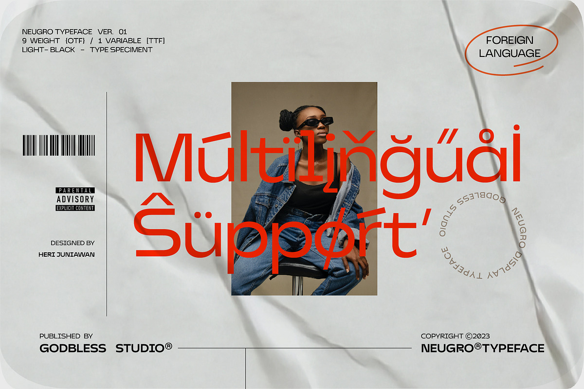 Neugro Typeface (50% OFF), a Sans Serif Font by Godbless Studio (Photo 13 of 14)