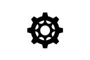Gear & Cogwheel Silhouette Vector Bu, an Illustration by jahid234 (Thumbnail 9 of 51)