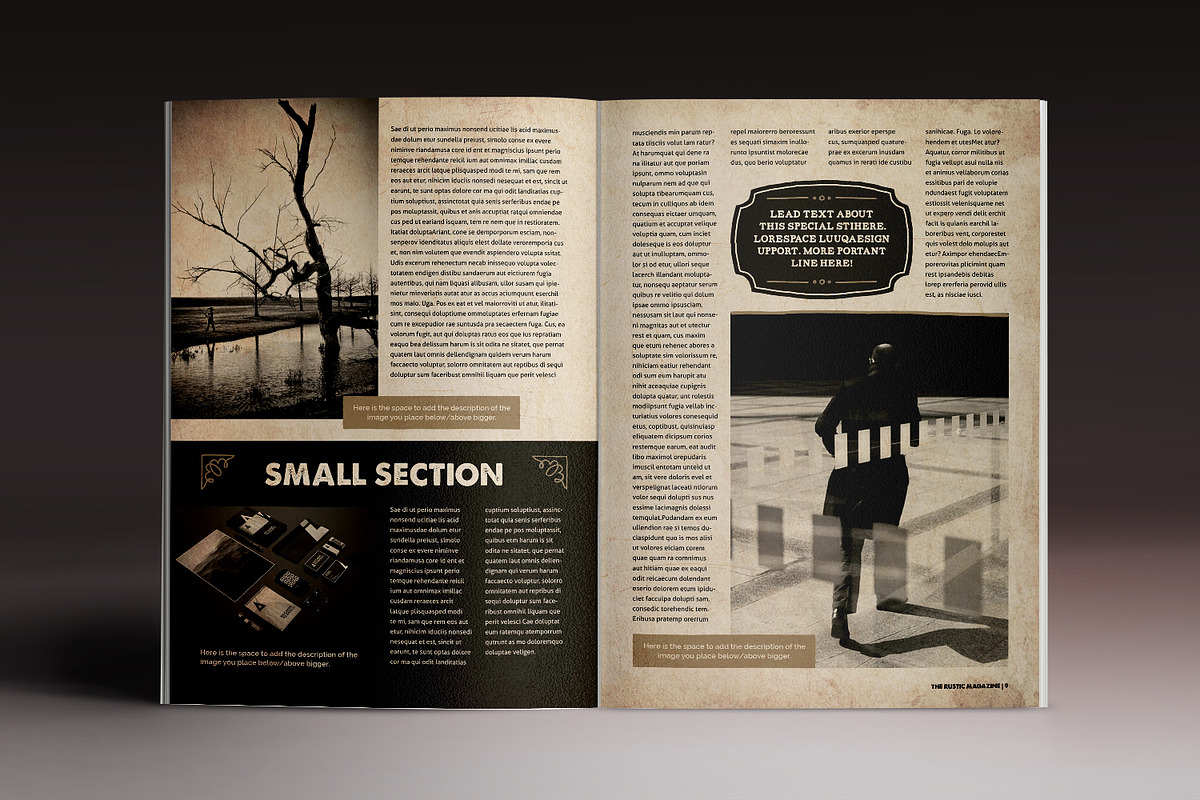 The Rustic MGZ, a Magazine Template by Luuqas Design (Photo 5 of 15)