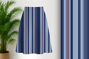 Blue Nautical Beach Stripe Seamless, a Pattern Graphic by Sharon Schwalbe (Thumbnail 4 of 7)
