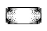 Art Deco Frame SVG Bundle, an Illustration by Creativeshirt (Thumbnail 7 of 31)