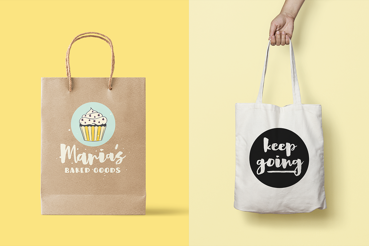 Lemon Shake, a heavy brush font, a Script Font by Rachel White Art (Photo 9 of 14)