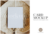 Card Mockup 5x7, a Print Template by eventpapery (Thumbnail 1 of 3)