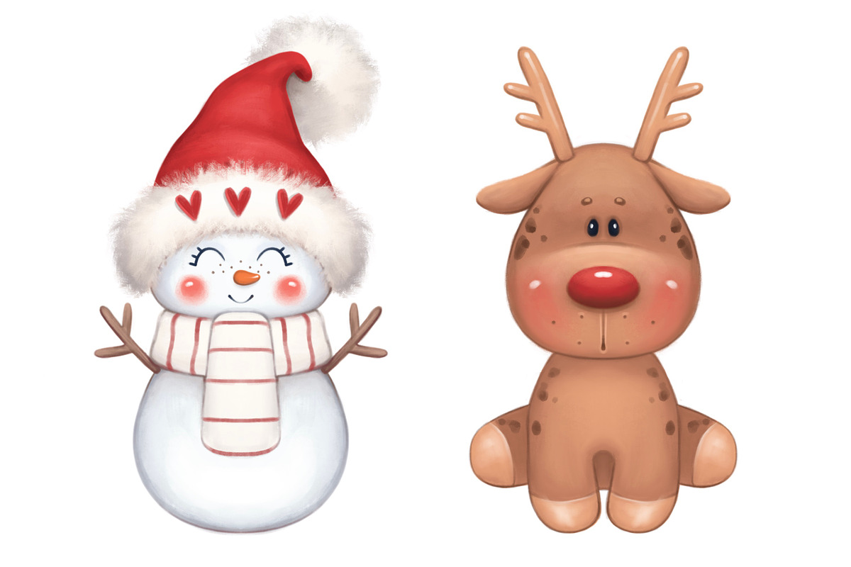 Christmas collection, an Illustration by designs.svkl (Photo 3 of 7)