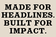 Ironeframe Bold Slab Series, a Serif Font by RT Studio (Thumbnail 7 of 12)