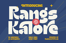 Rangs Kalore Bold Display Serif