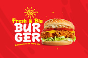 Magic Red, a Sans Serif Font by khurasan (Thumbnail 3 of 4)