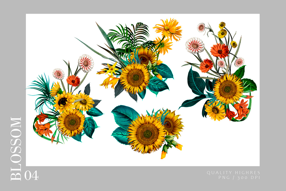 Sunflower Pattern denim, a Wallpaper Graphic by Luiz da Rolt Grathwohl (Photo 10 of 10)
