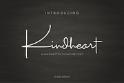 Kindheart, a Script Font by ARToni (Thumbnail 1 of 9)