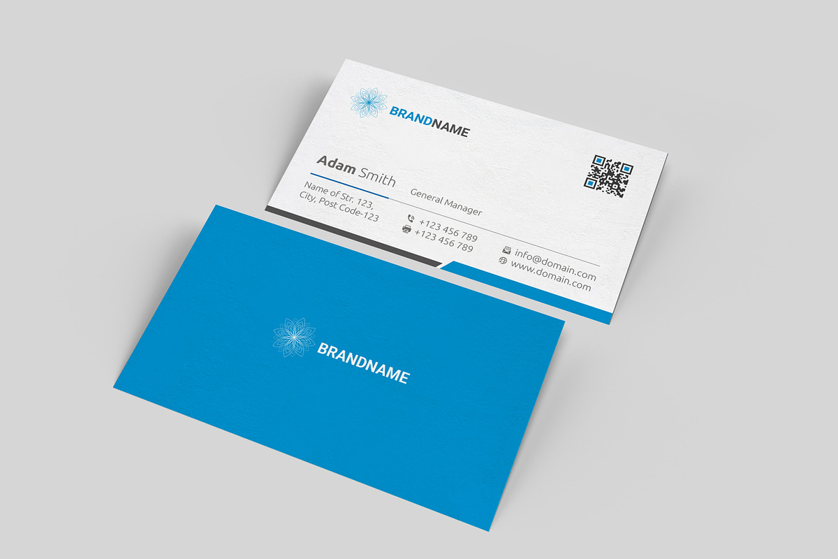 Professional Business Card Template, a Business Card Template by designSultan (Photo 2 of 6)