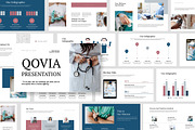 Qovia : Medical Google Slides, a Presentation Template by Punkl Camp (Thumbnail 1 of 9)