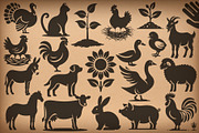 100 Farming and Agriculture SVG File, a Work Illustration by pixaroma (Thumbnail 4 of 7)