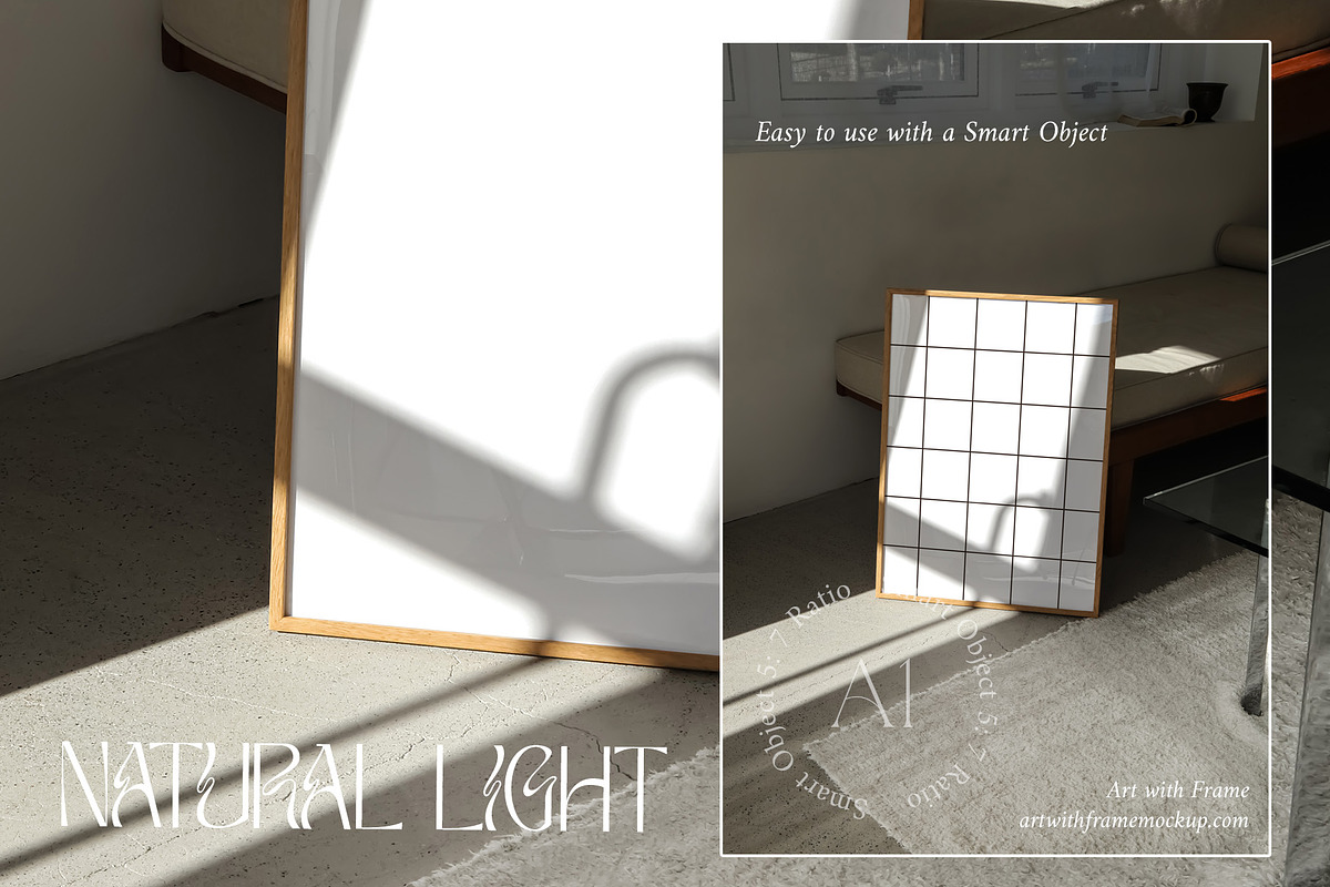 51 Frame Mockups - Vintage Furniture, a Product Mockup by ArtwithFrame (Photo 6 of 50)