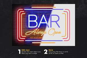 Bar Neon Sign Creator