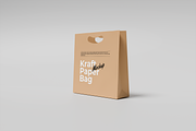 Kraft Paper Bag Mockup, a Household Mockup by xavier_studio (Thumbnail 5 of 5)
