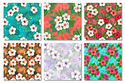Hibiscus Flowers Digital Pattern, a Pattern Graphic by Dream Creation (Thumbnail 3 of 7)