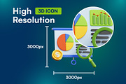 20 Finance 3D Icon Set, an Object 3D Model by Bilicube Studio (Thumbnail 2 of 6)
