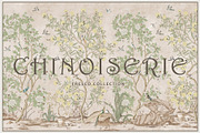 Fresco collection Chinoiserie, a Wallpaper Graphic by Natalia0307 (Thumbnail 1 of 11)