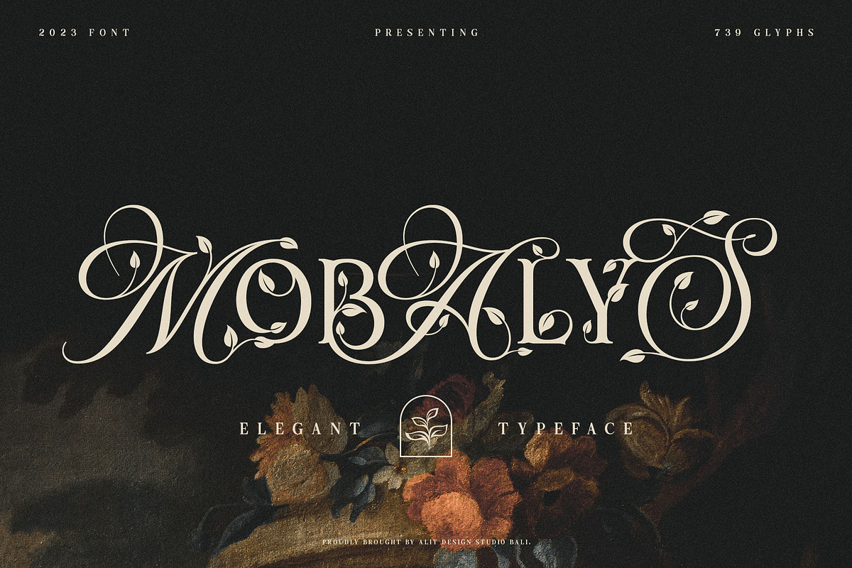 Mobalys Typeface, a Sans Serif Font by alit design