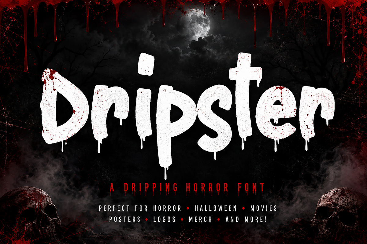 Dripster, a Slab Serif Font by Wow Magic (Photo 1 of 5)