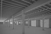 Art Deco Industrial Interior, an Architecture 3D Model by 3DNUTS (Thumbnail 1 of 12)