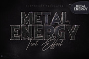 Black Metal Text Effects, a Layer Style Add-On by Andrew Skoch Design (Thumbnail 7 of 8)