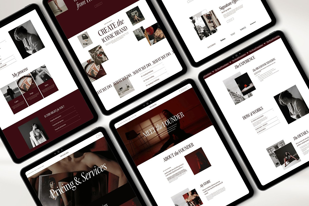 Squarespace Agency Website Template, a Squarespace Template by Presentibox (Photo 11 of 14)