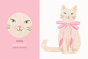 Pink Coquette Clipart Collection, an Object Illustration by Leysan Shayak (Thumbnail 2 of 10)