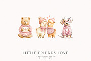 Little Friends Love, an Animal Illustration by PeDe Designs (Thumbnail 11 of 11)