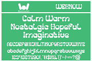 Pleasant Dream font, a Font by weknow (Thumbnail 4 of 8)