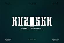 Xozqsek - Tall & Serif Font