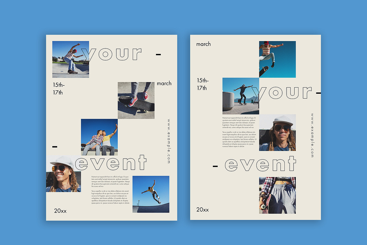 Minimal Poster Layout, a Poster Template by wavebreak