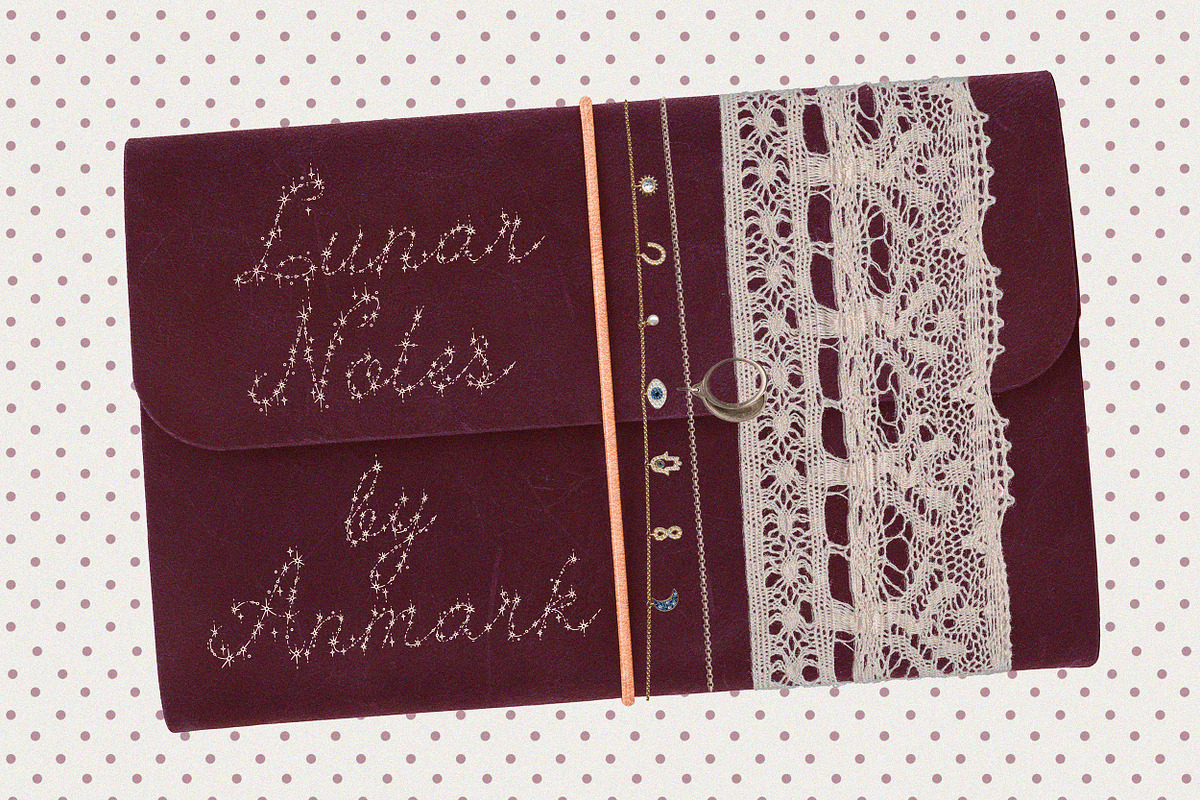 Spark Veil Decorative Glitter Font, a Script Font by AnMark (Photo 9 of 13)