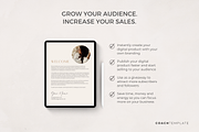 Vision Board eBook Template Canva, a Brochure Template by COACHTEMPLATE (Thumbnail 3 of 9)