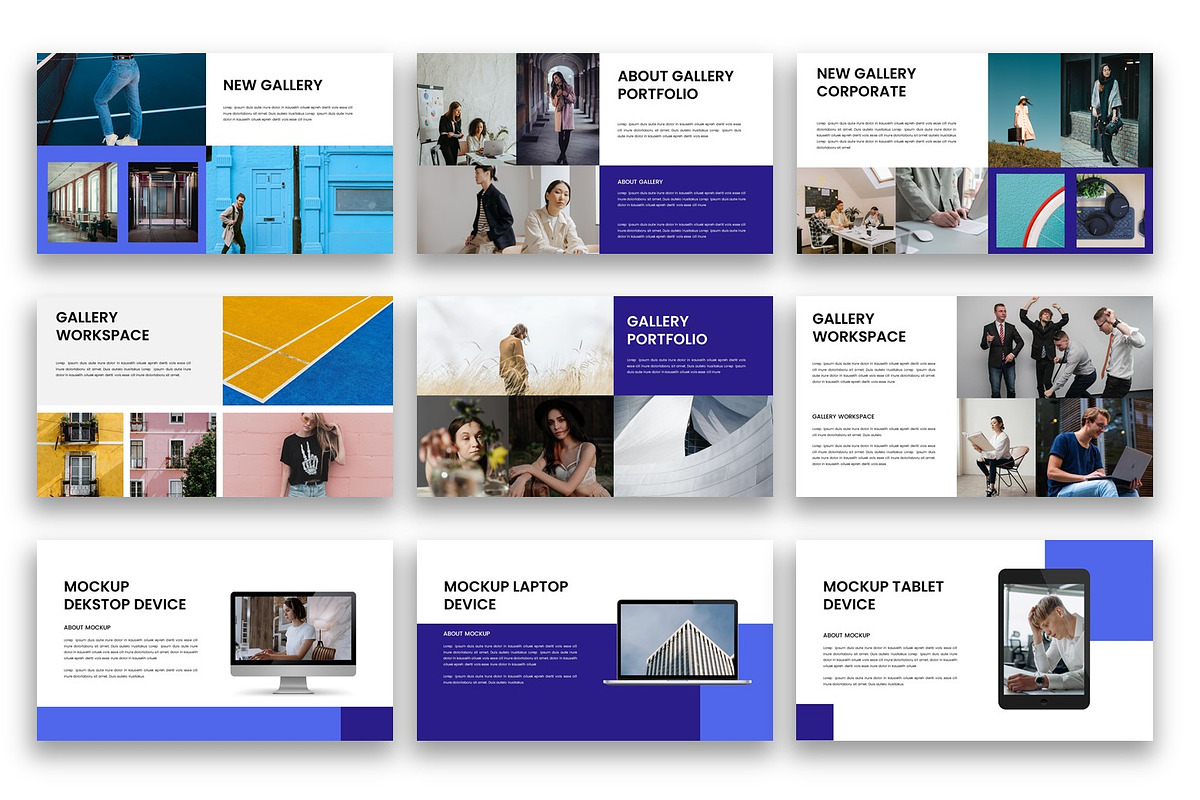 Olaza – Business PowerPoint Template, a Presentation Template by kreatifreya (Photo 3 of 5)
