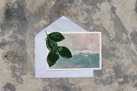 6 Postcard / Invitation Mockup