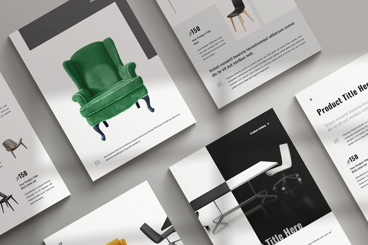 Modern Catalog Design Template, a Brochure Template by RsmBoutique2021 (Photo 4 of 5)