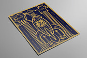Elegant Art Deco Spaceship Flyer, a Flyer Template by ashenterprise (Thumbnail 2 of 3)