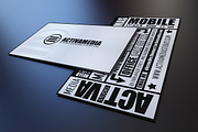 Typography Business Card, a Business Card Template by Marvel (Thumbnail 3 of 3)