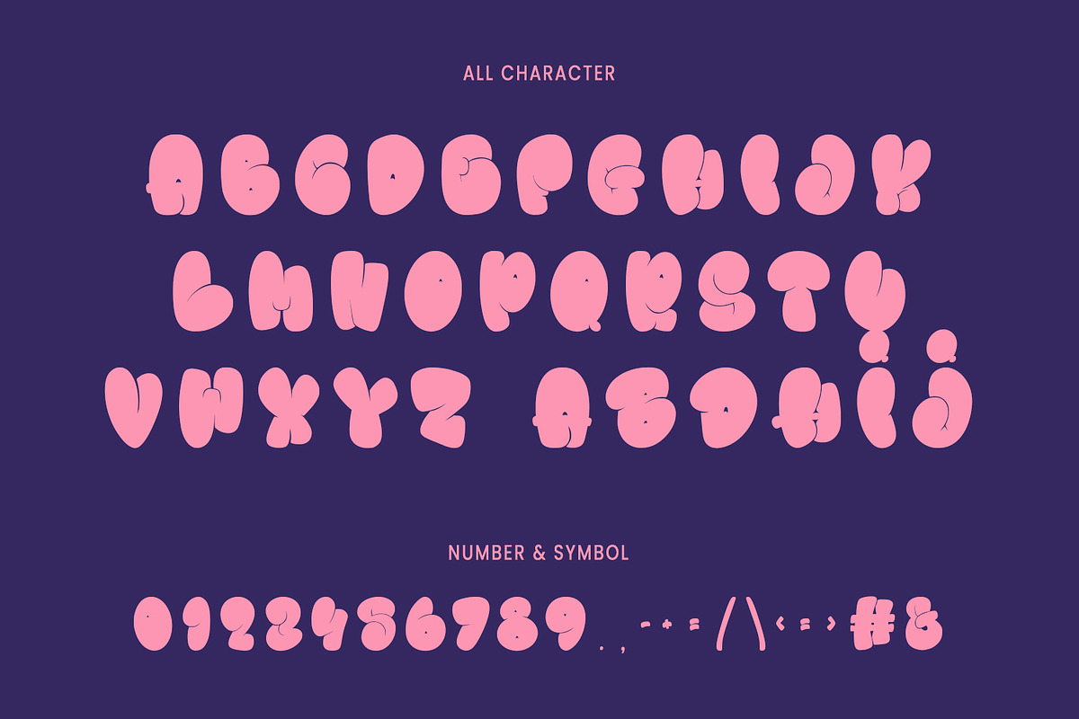 Brollie Graffiti Display Typeface, a Handwritten Font by Maulana Creative (Photo 4 of 7)