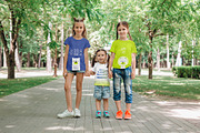 Kids Girl T-Shirt PSD Mockups Vol7, a Shirt Mockup by Hi, Mock-Up! (Thumbnail 2 of 8)