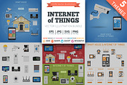 Smart House and internet of things, a Technology Illustration by TAlex (Thumbnail 1 of 6)